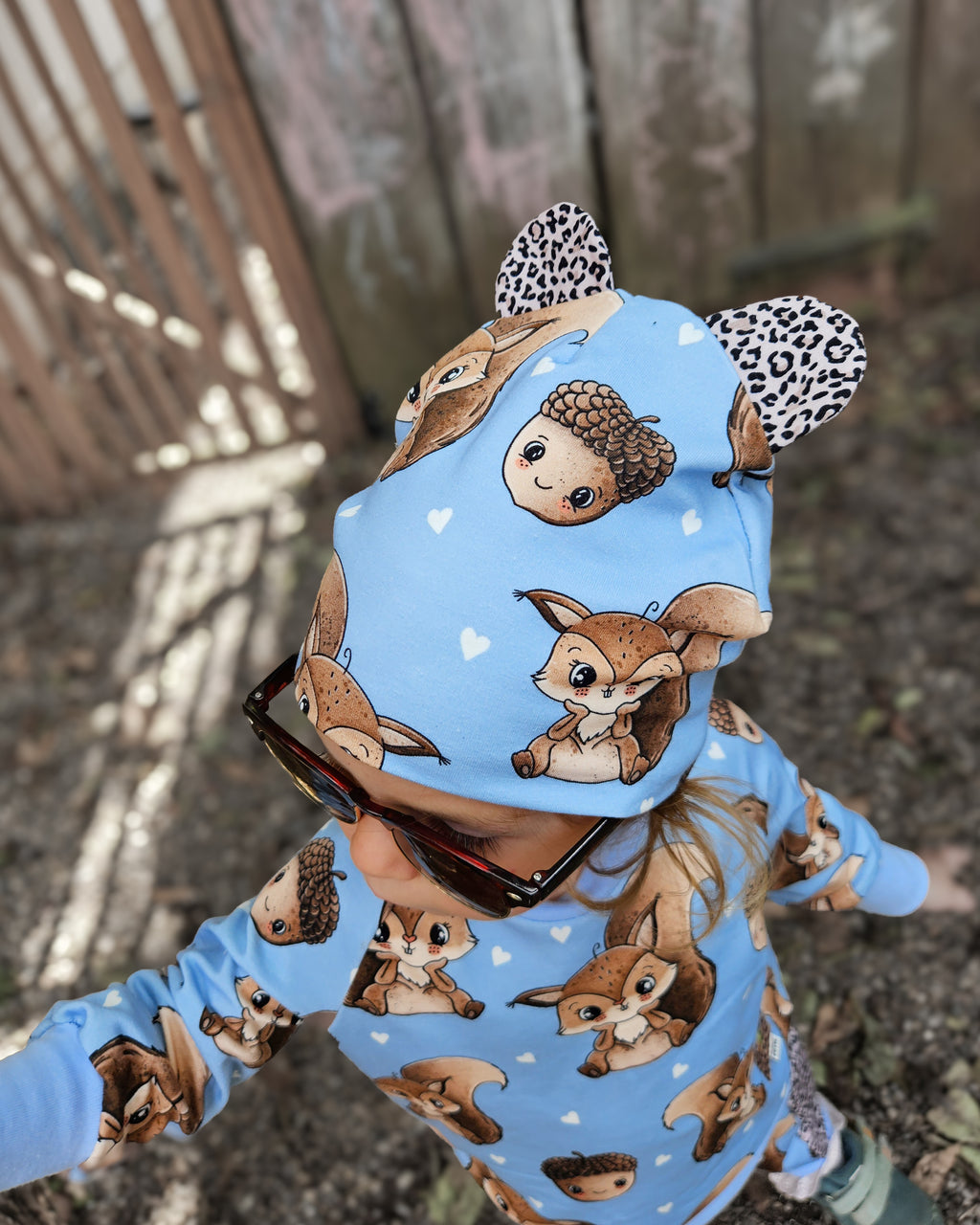 *VORBESTELLUNG*, French Terry, Squirrel Zoe, Katzengold Designs