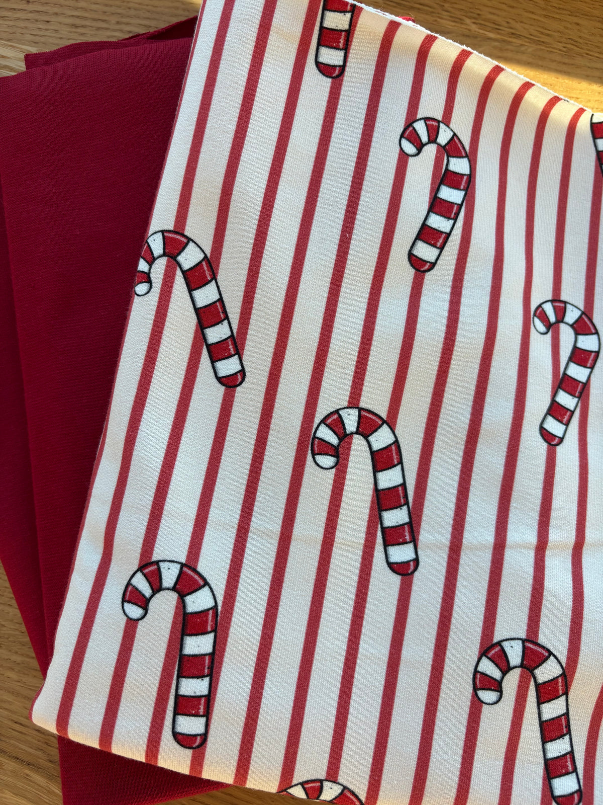 Winter-Stoffbundle Zuckerstangen