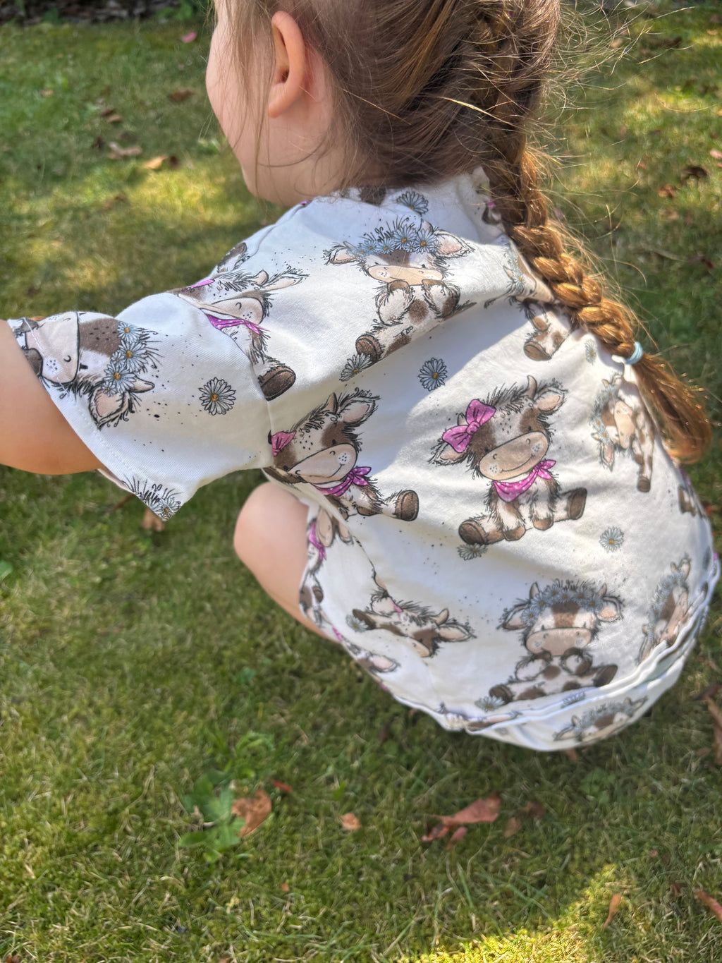 Jersey, Kuhtag, creme, Katzengold Designs