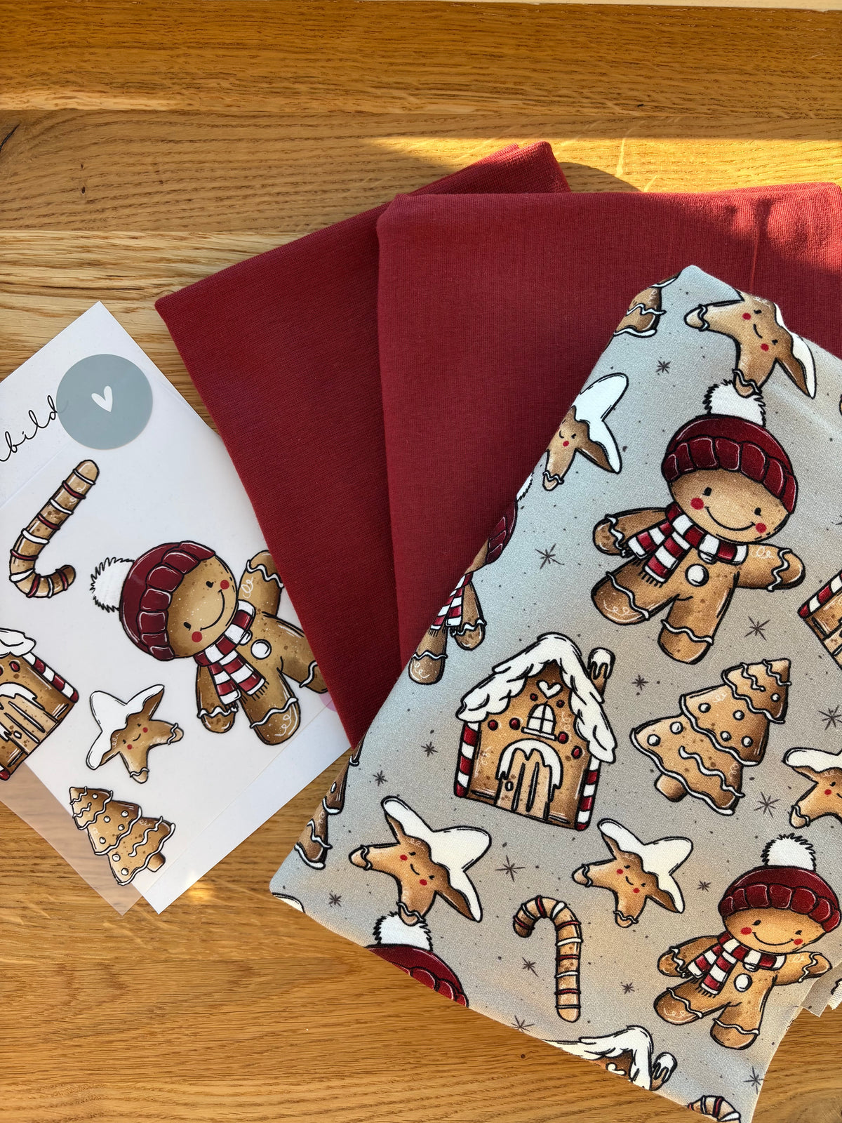 Winter-Stoffbundle Lebkuchenteam