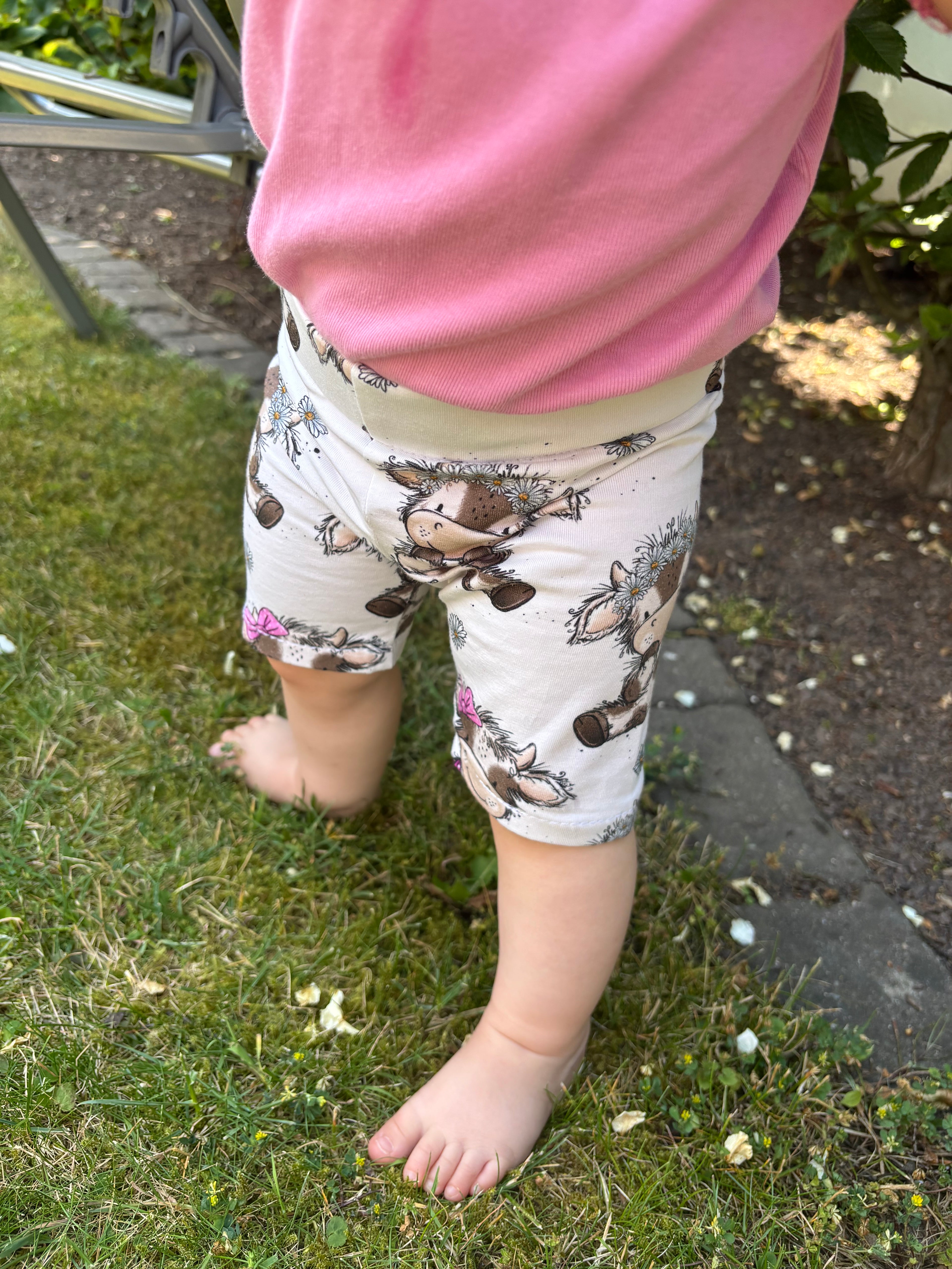 Jersey, Kuhtag, creme, Katzengold Designs