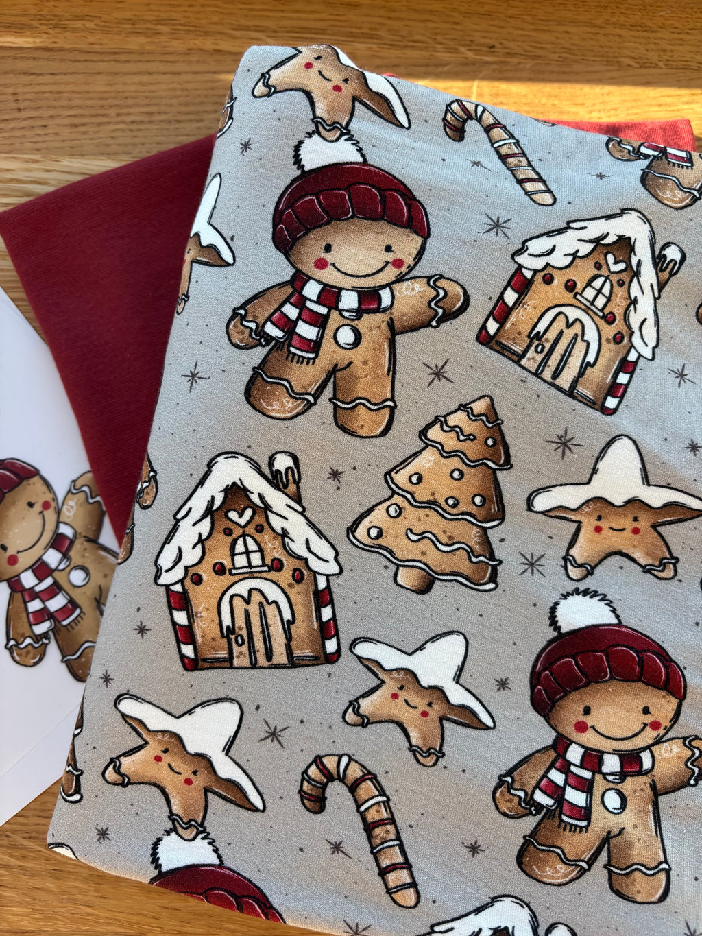 Winter-Stoffbundle Lebkuchenteam