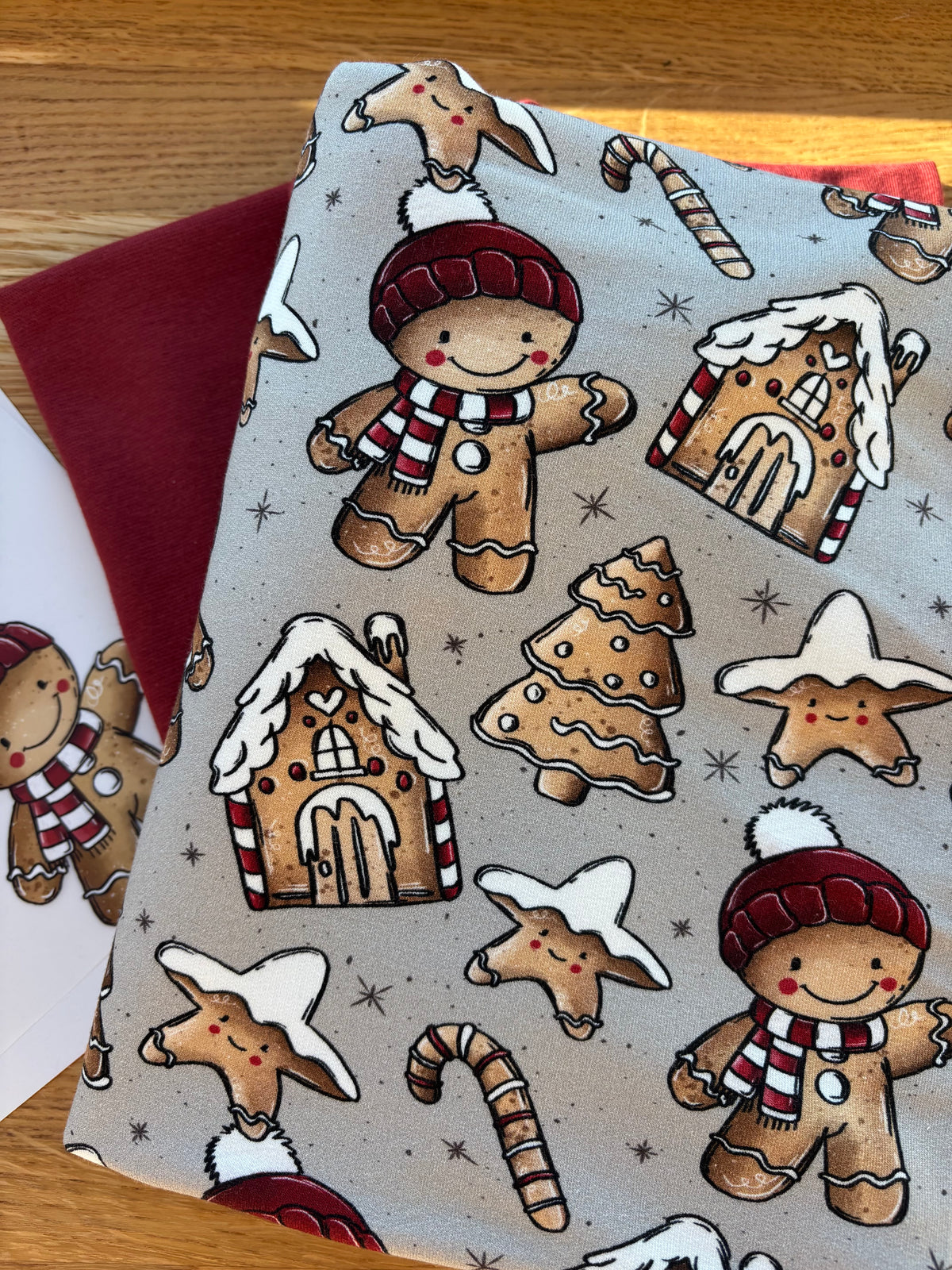 Winter-Stoffbundle Lebkuchenteam