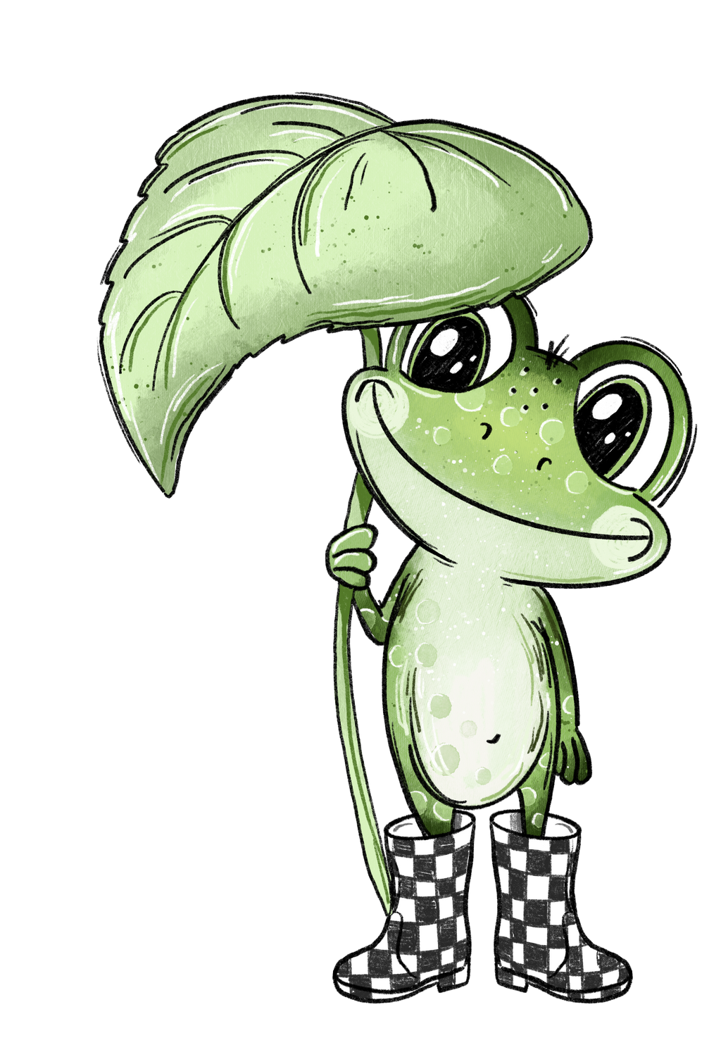 *VORBESTELLUNG* Bügelbild Froschtag