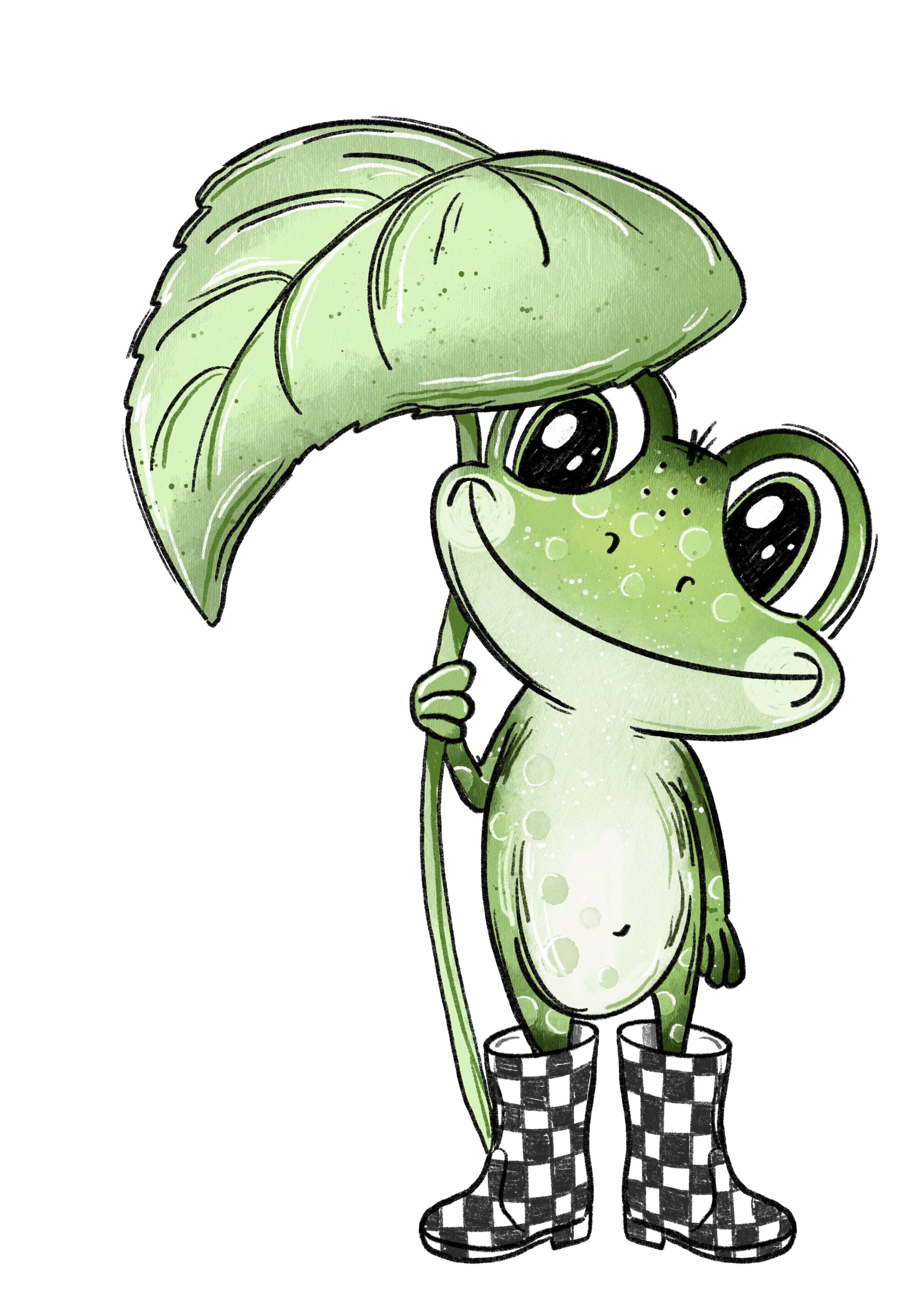 *VORBESTELLUNG* Bügelbild Froschtag