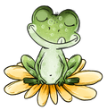 *VORBESTELLUNG* Bügelbild Froschtag