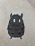 Bügelbild Mini Monster