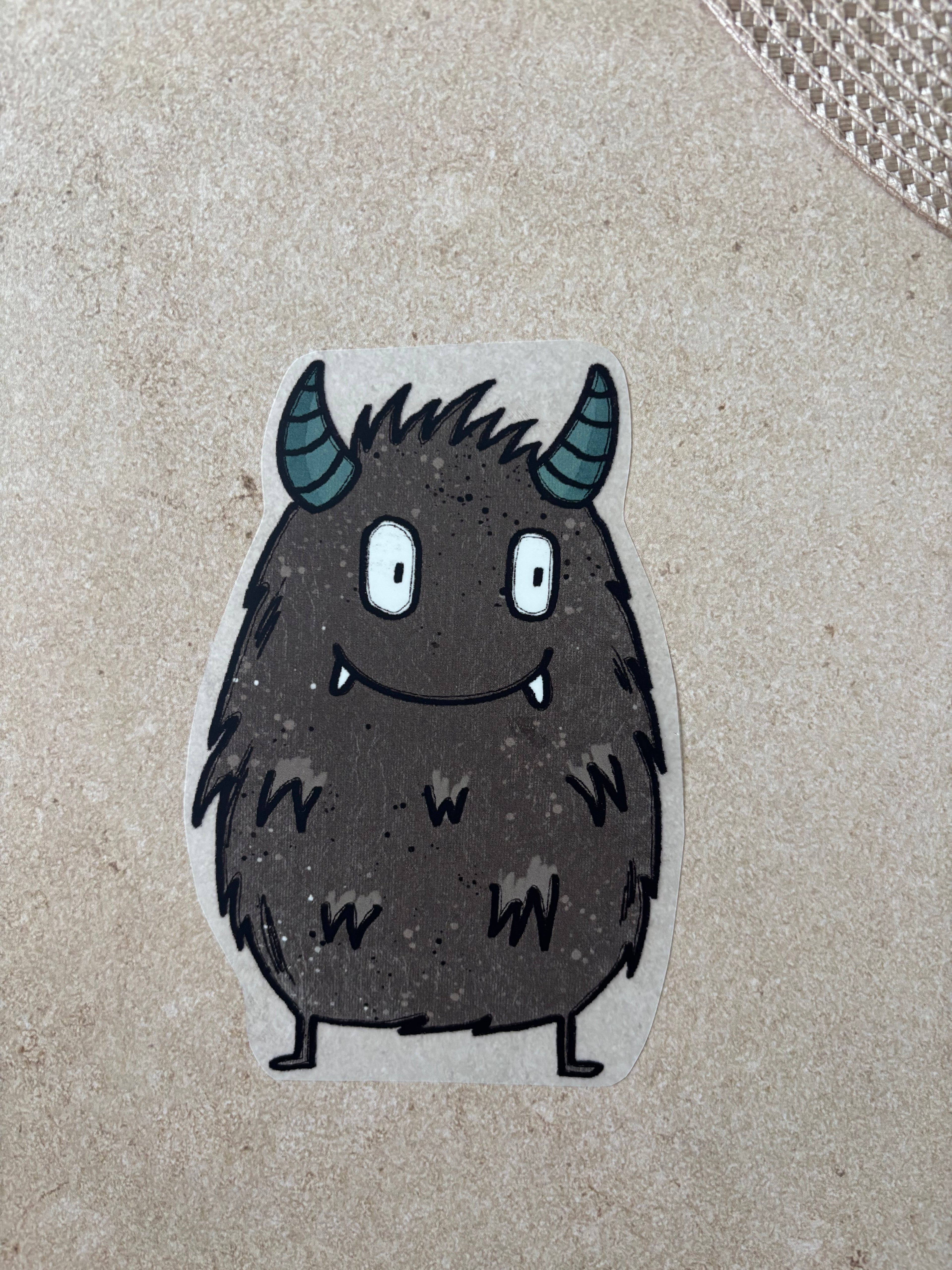 Bügelbild Mini Monster