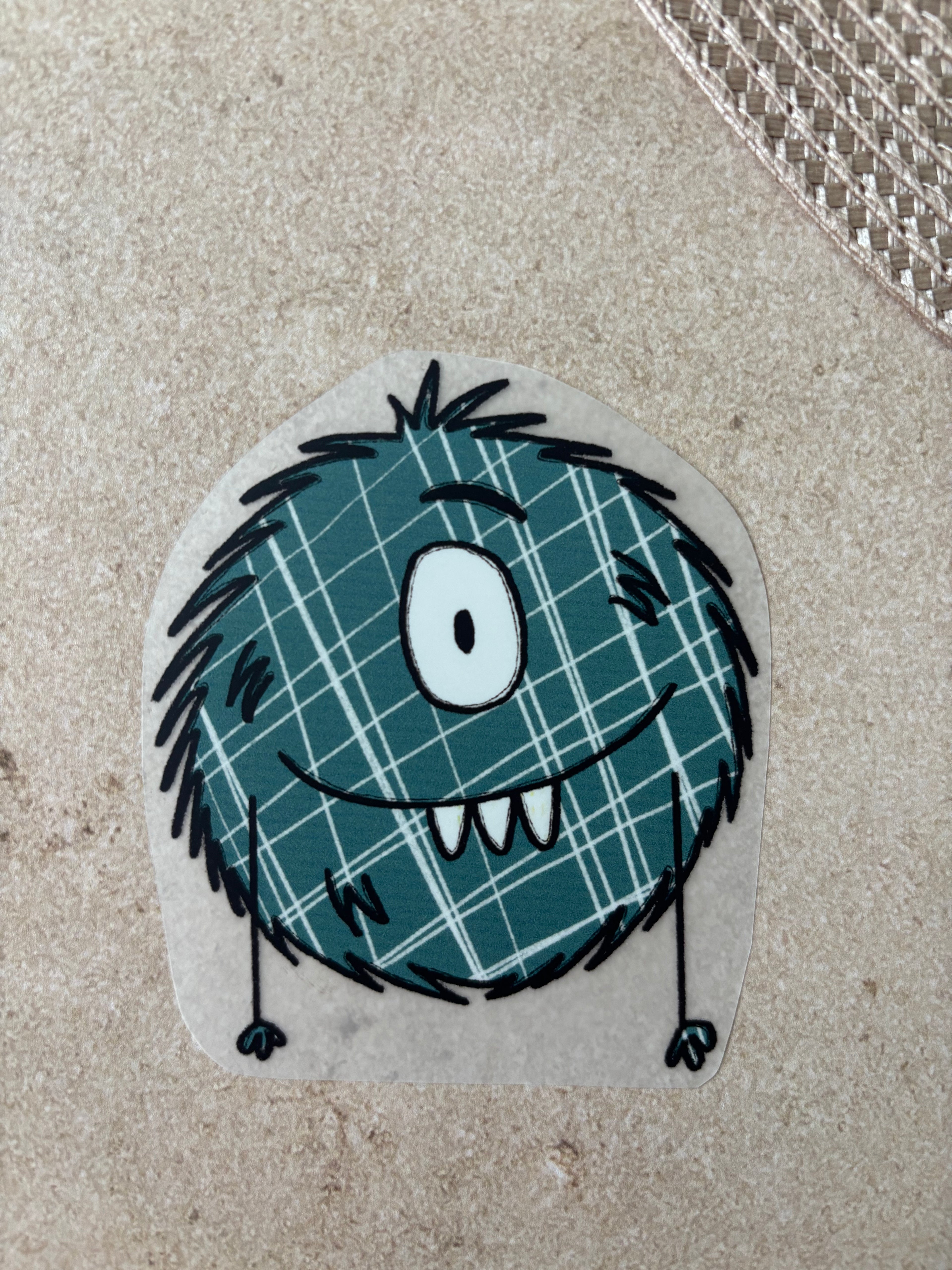 Bügelbild Mini Monster