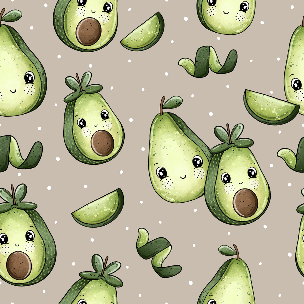 French Terry, Avocadolies