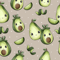 French Terry, Avocadolies