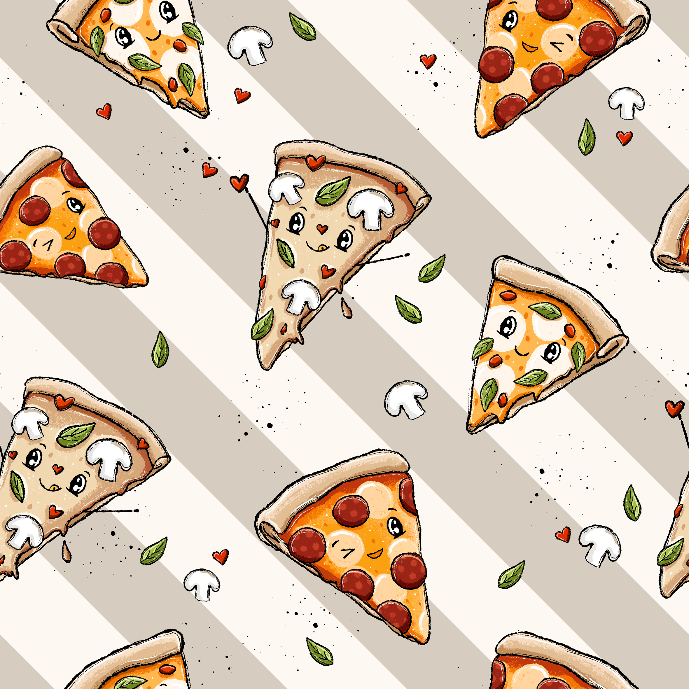 French Terry, Pizzalein