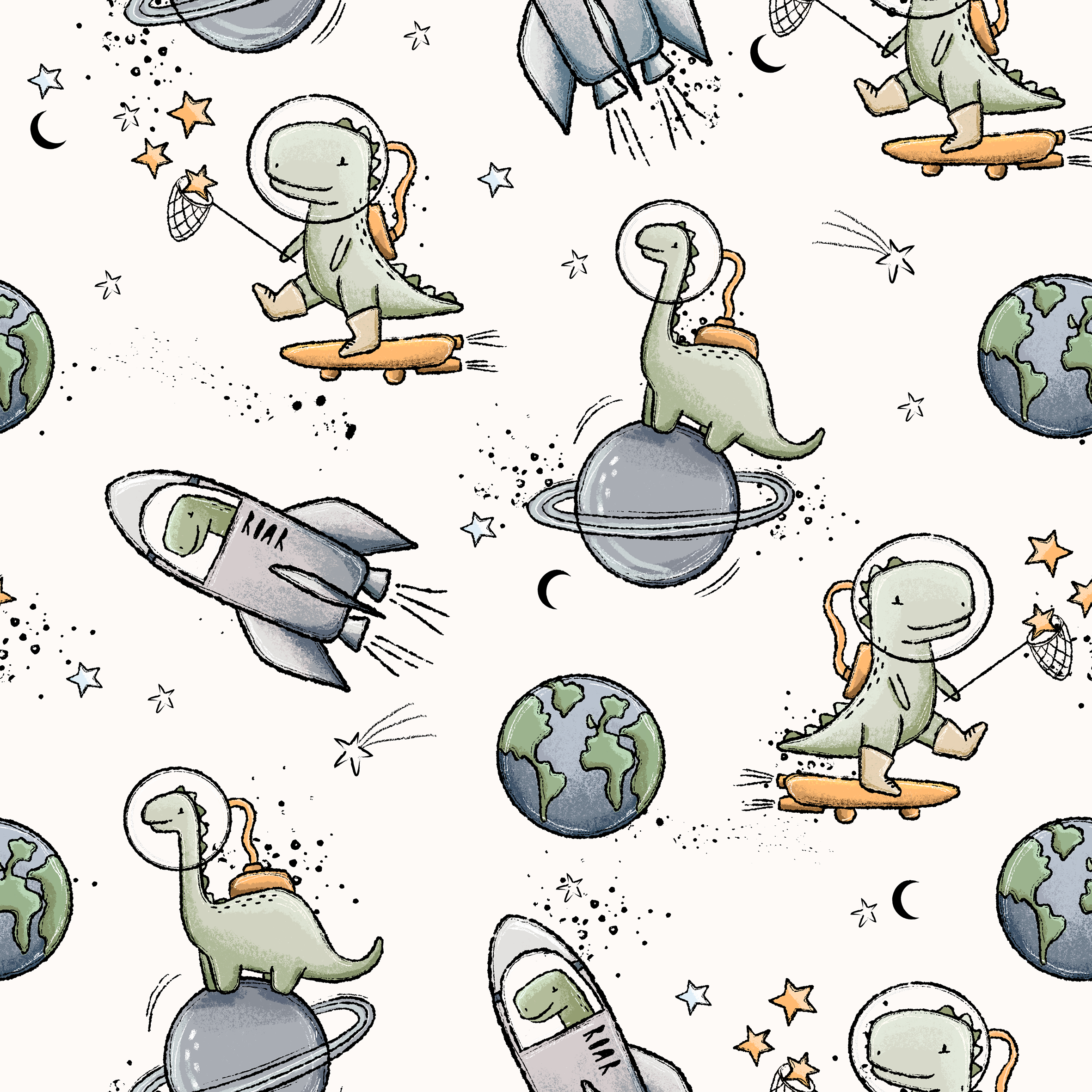 Jersey, Space Dino