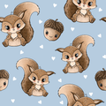 *VORBESTELLUNG*, French Terry, Squirrel Zoe