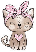 *VORBESTELLUNG* Bügelbild KittyBlume
