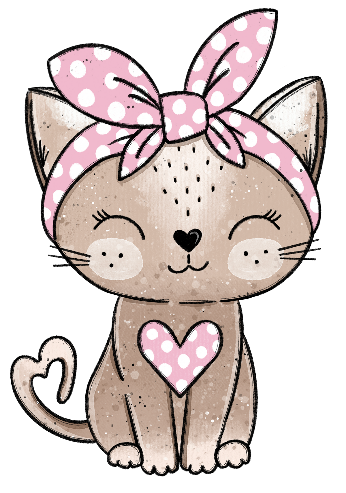 *VORBESTELLUNG* Bügelbild KittyBlume