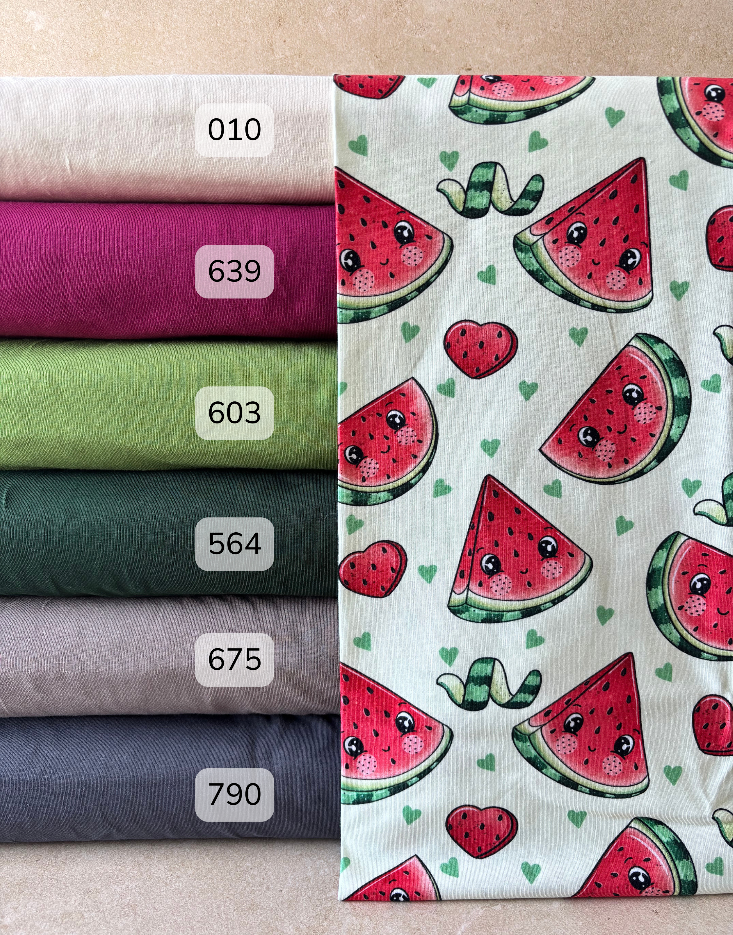 Jersey, Melonlies, hellgrün