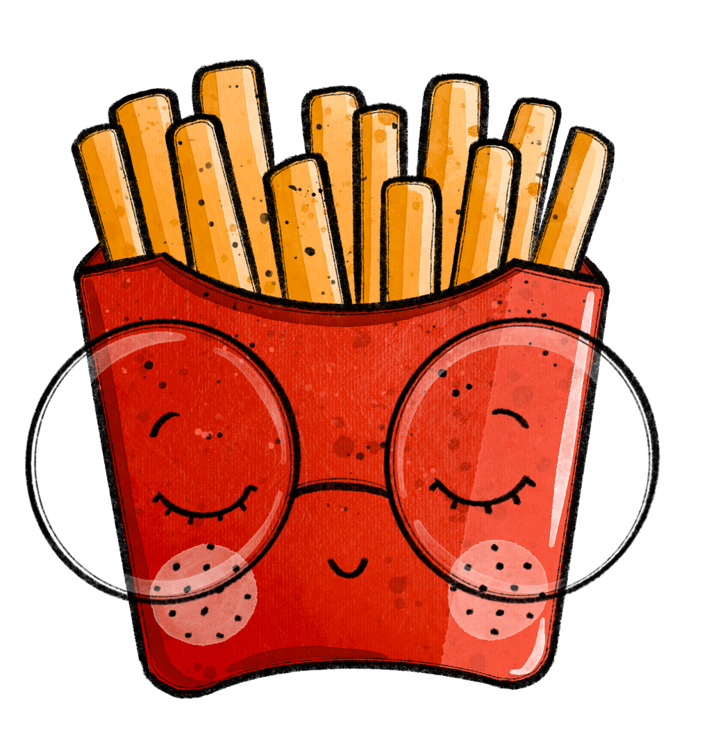 *VORBESTELLUNG* Bügelbild PommesTeam