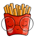 *VORBESTELLUNG* Bügelbild PommesTeam