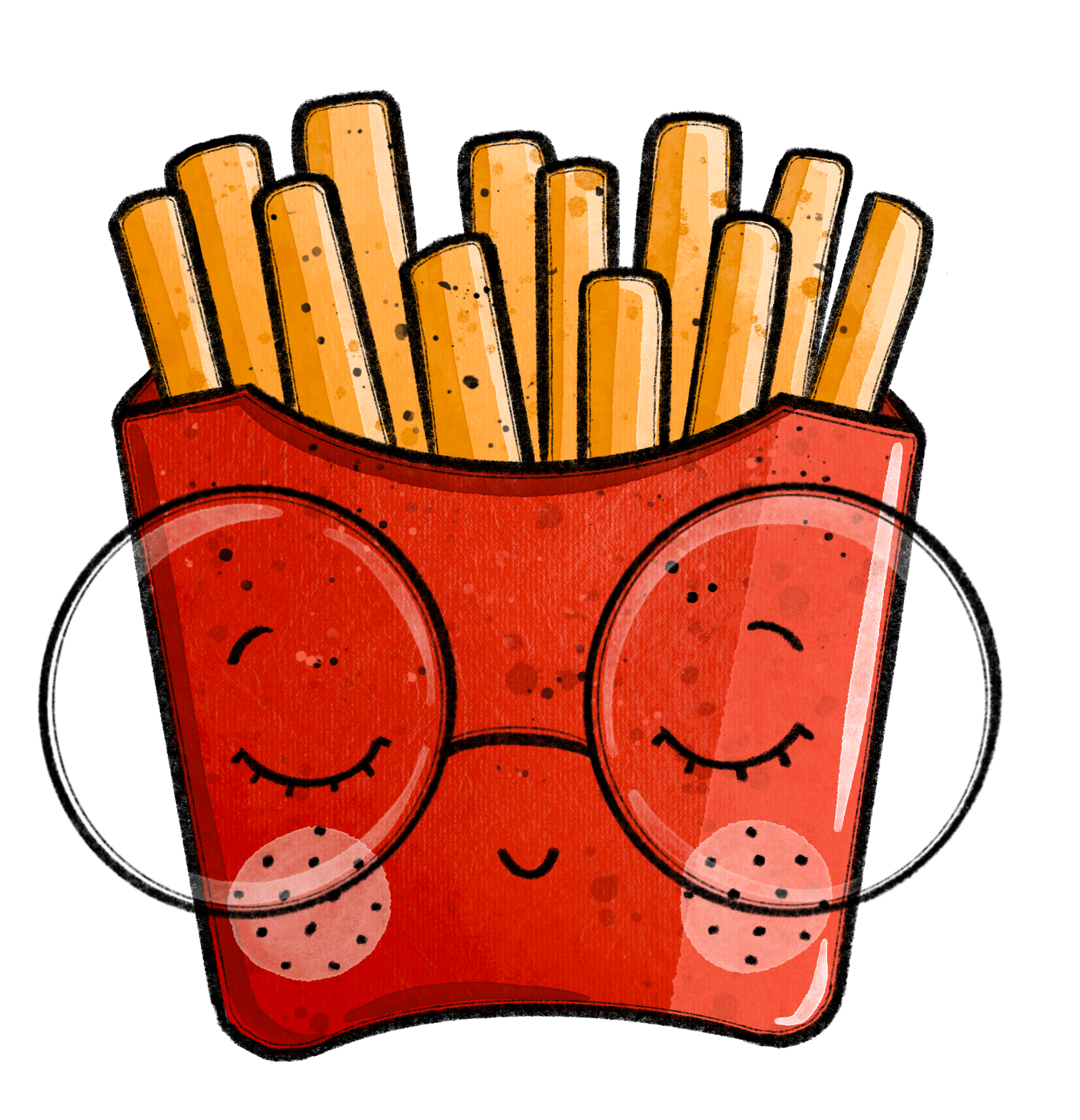 *VORBESTELLUNG* Bügelbild PommesTeam