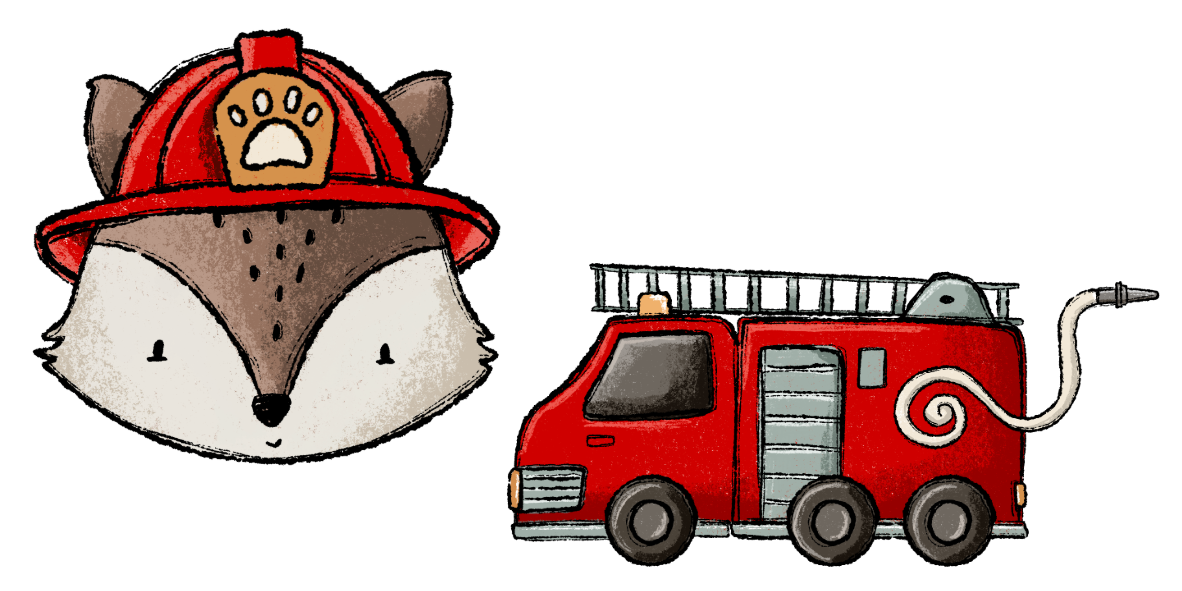 *VORBESTELLUNG* Bügelbild FireTeam