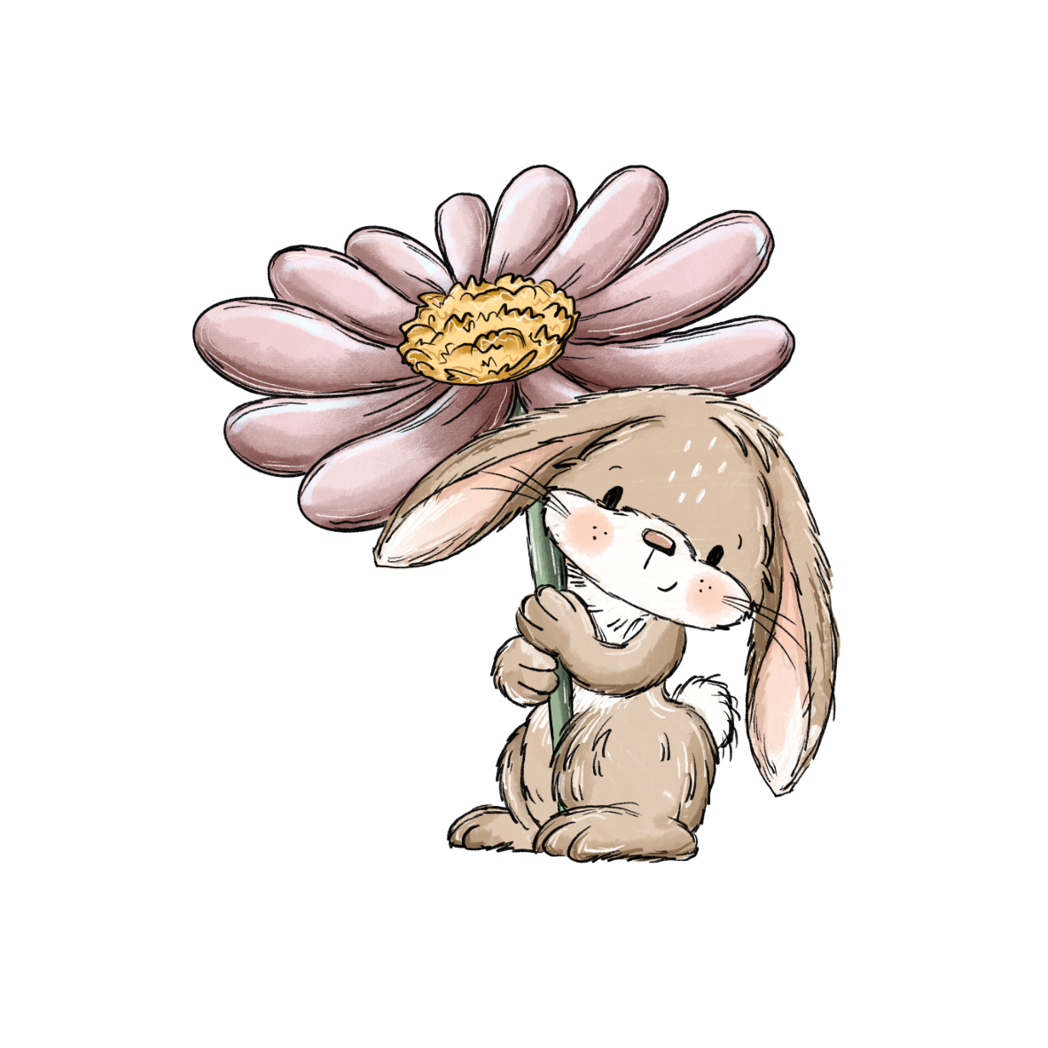*VORBESTELLUNG* Bügelbild Blumenhase