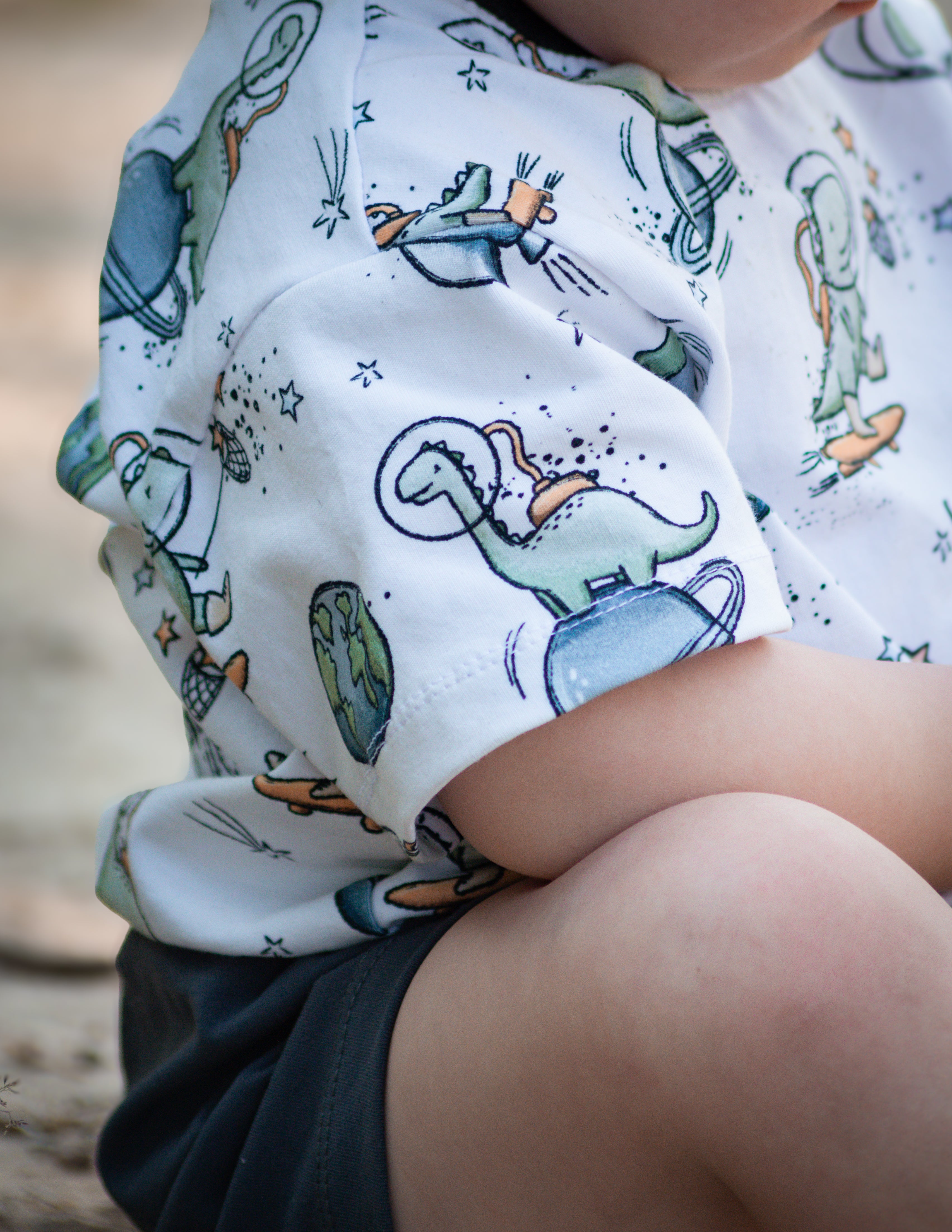 Jersey, Space Dino, Katzengold Designs